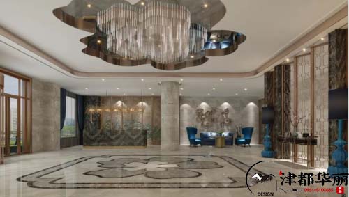 银川星光酒店设计装修方案鉴赏|银川酒店设计装修公司推荐