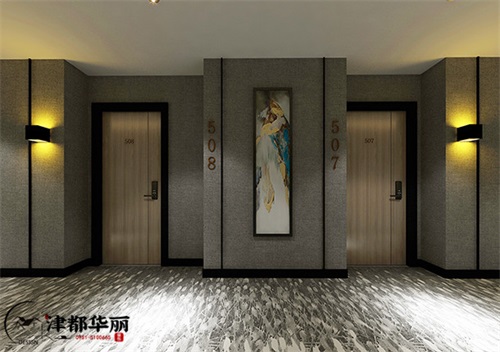 银川酒店装修设计项目|津都华丽设计