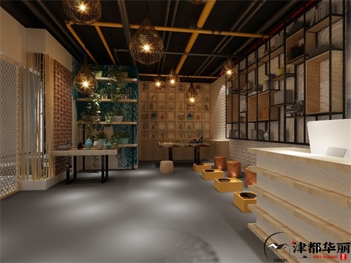 银川淼淼陶艺馆设计方案鉴赏|银川陶艺馆设计装修公司推荐