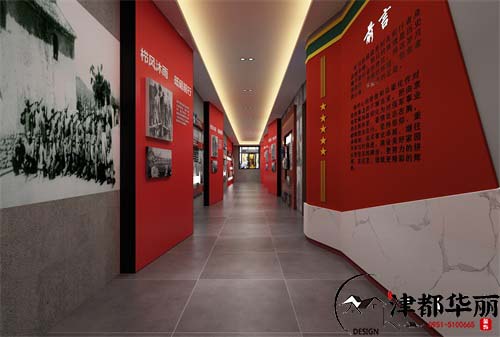 银川展厅装修设计项目|津都华丽设计