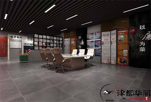 银川展厅装修设计项目|津都华丽设计