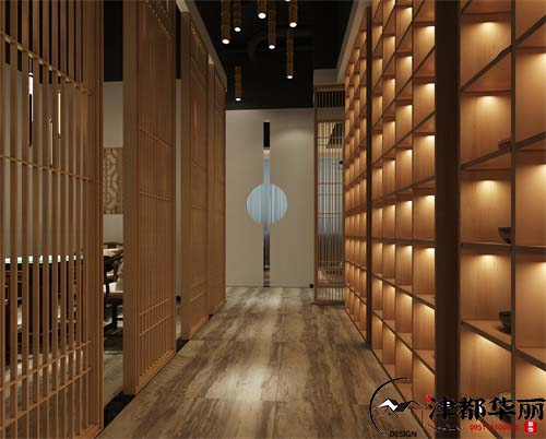 银川茶楼装修设计项目|津都华丽设计
