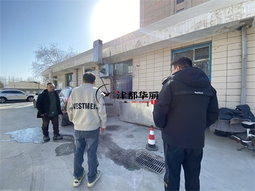 银川装修公司推荐|银川某医院药房扩建改造装修现场勘察 