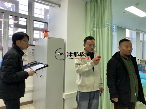 银川银川装修公司|银川某院装修改造施工现场复尺 